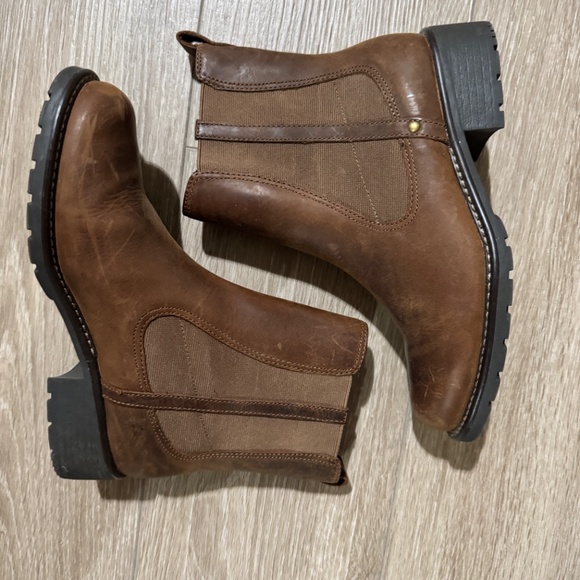 Clarks Women's Slouch Short Orinoco Club Boots - Size 6 1/2 - Worn Once!!! - Picture 7 of 8